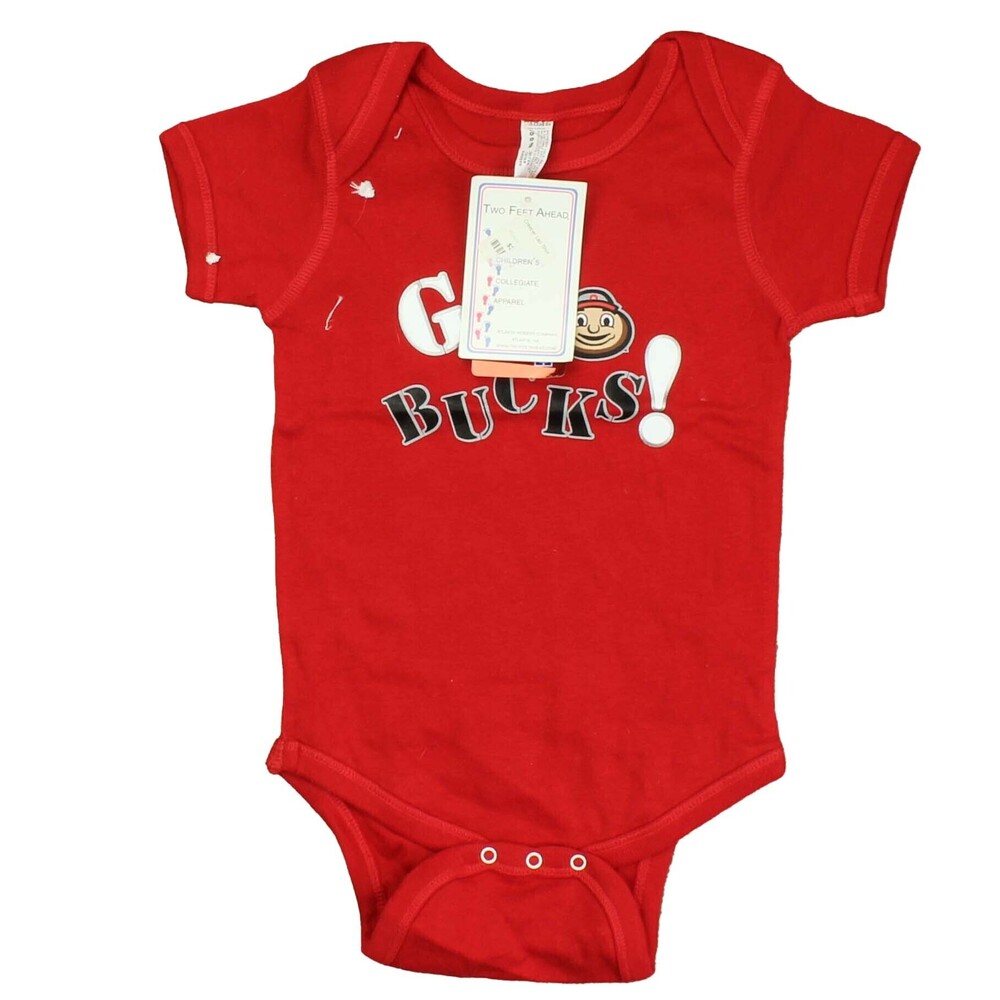 Collegiate Boys Red | Bucks Onesie size: 18 Months
